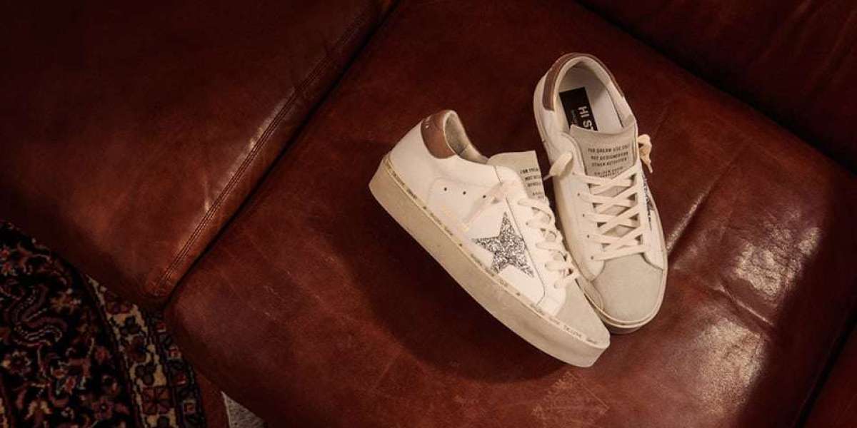 collection taking shape around Golden Goose a distinct color palette that